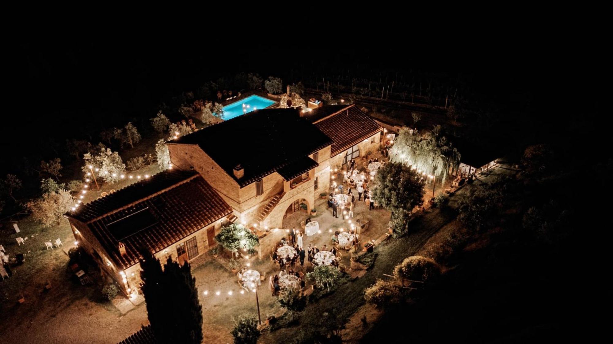 Agriturismo Santa Maria 皮恩扎 外观 照片