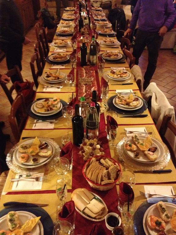 Agriturismo Santa Maria 皮恩扎 外观 照片