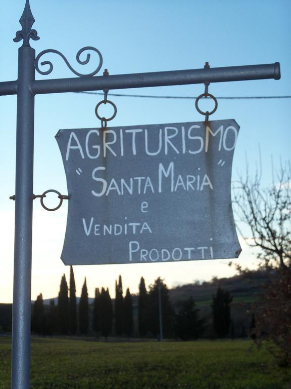 Agriturismo Santa Maria 皮恩扎 外观 照片
