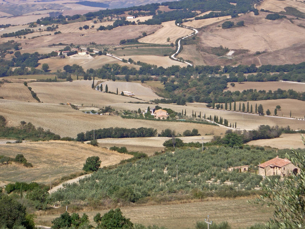 Agriturismo Santa Maria 皮恩扎 外观 照片