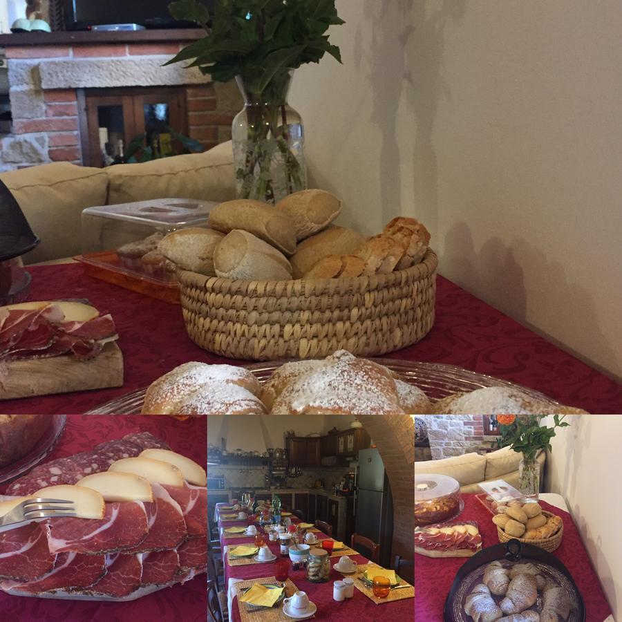 Agriturismo Santa Maria 皮恩扎 外观 照片