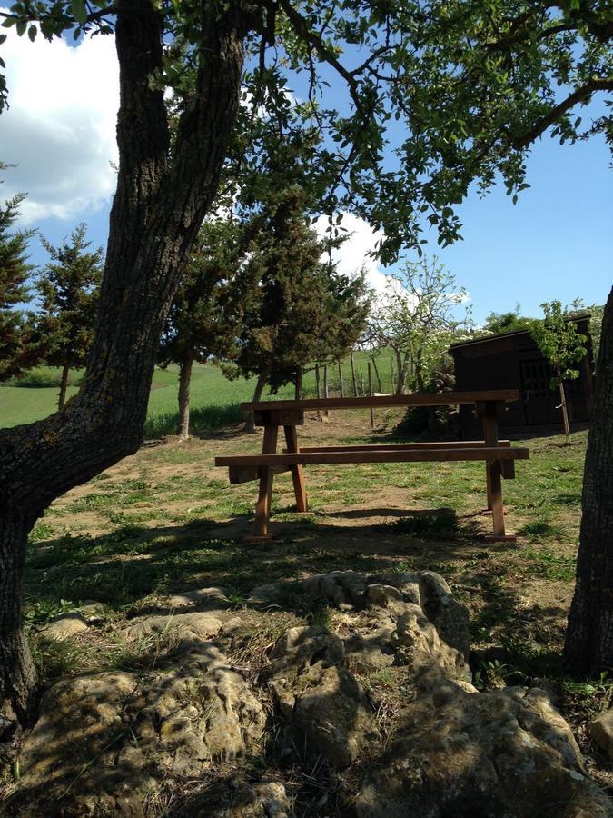Agriturismo Santa Maria 皮恩扎 外观 照片