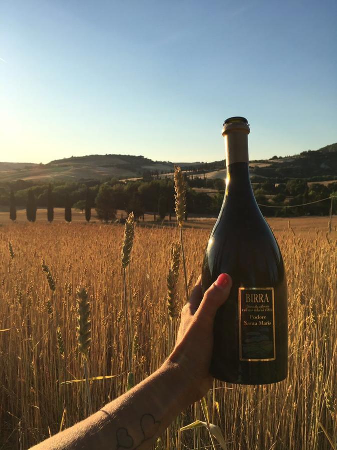 Agriturismo Santa Maria 皮恩扎 外观 照片