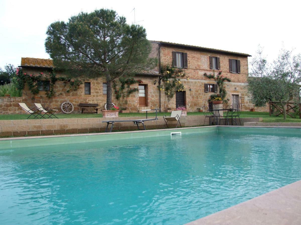 Agriturismo Santa Maria 皮恩扎 外观 照片